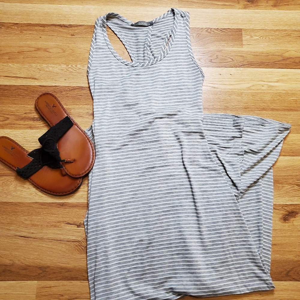 Anthropologie | Finn & Clover Striped Maxi Dress